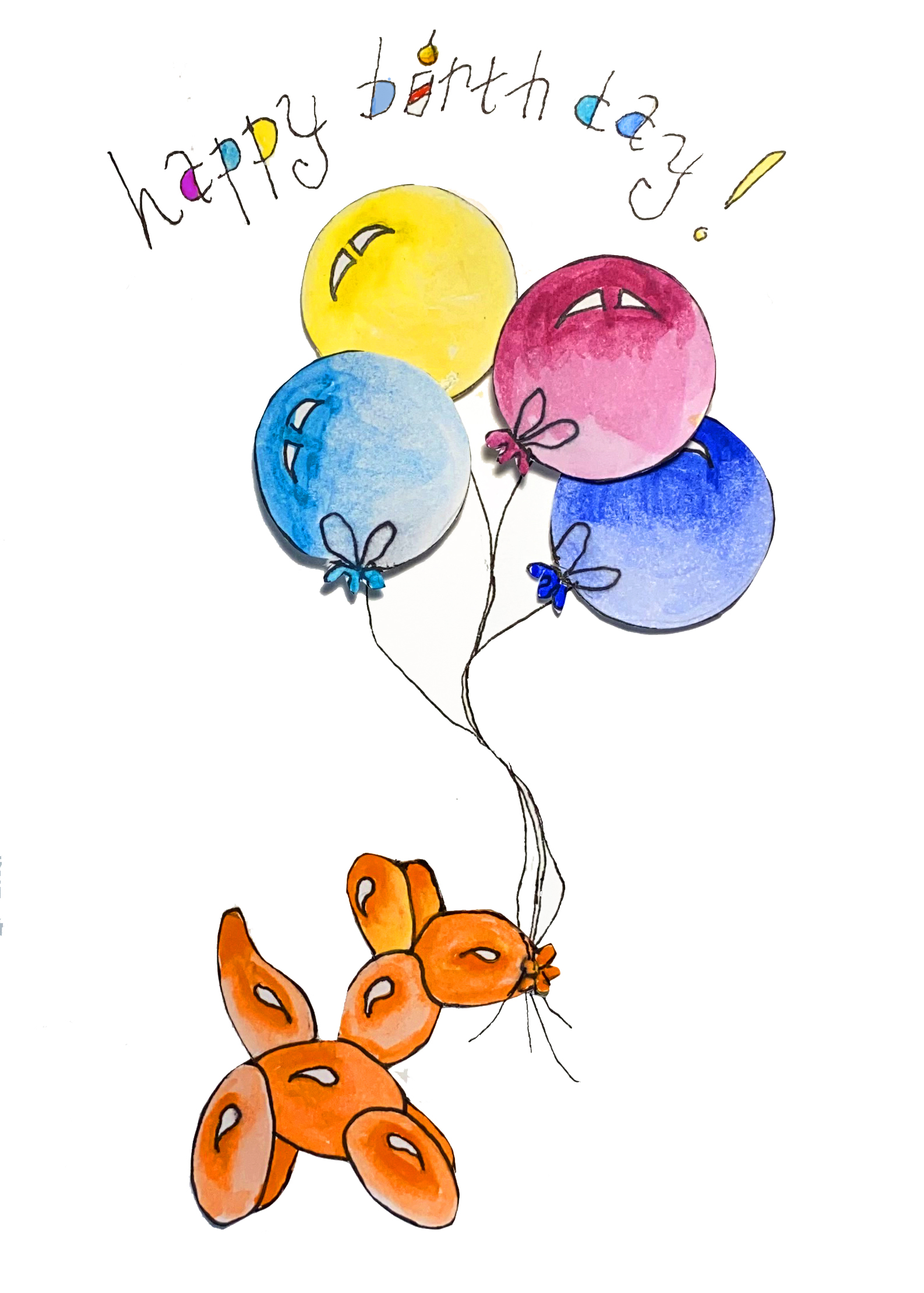 11 free printable Birthday Balloon coloring pages in vector format, easy to  print fro… | Birthday coloring pages, Happy birthday coloring pages, Cute  coloring pages
